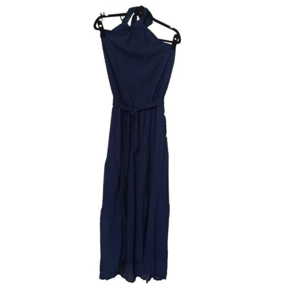 Hello Gorgeous Dress Color Navy Blue Size Medium